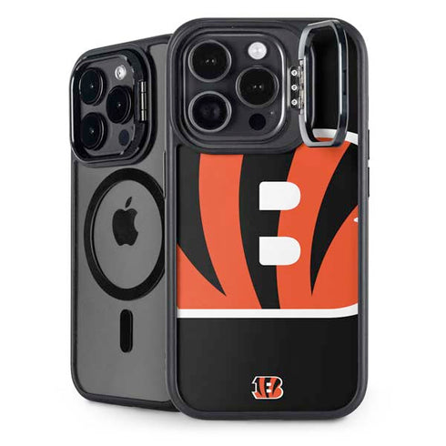 NFL Cincinnati Bengals Large Logo iPhone 14 Pro Kickstand Case